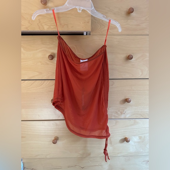 NWT Motel Rocks Mena Skirt in Copper - Picture 7 of 11